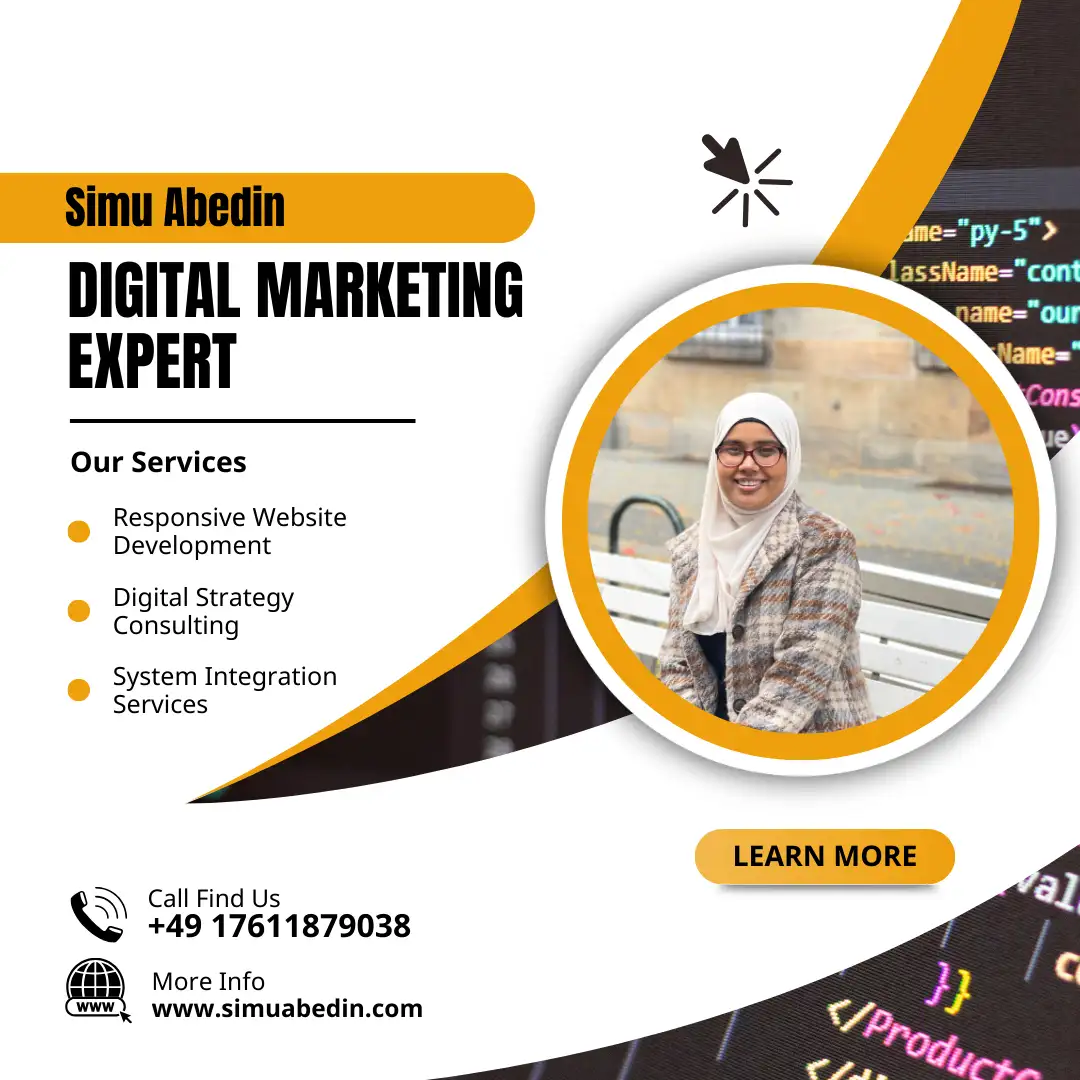 Digital Marketing Expert in Kassel, Germany 7 Social Media Marketing Expert _ Simu Abedin